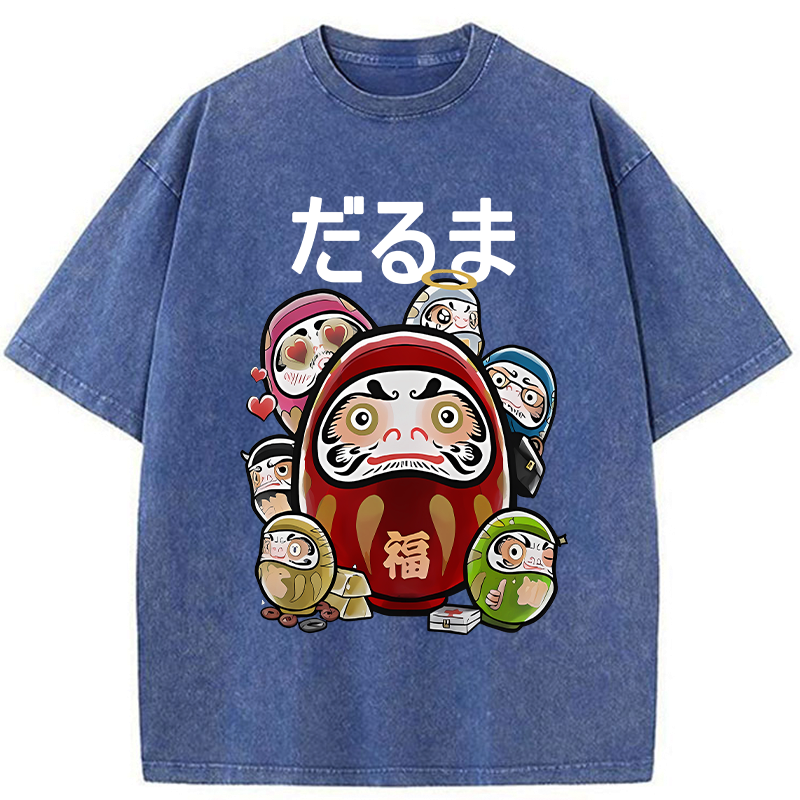unisex super soft daruma doll tee