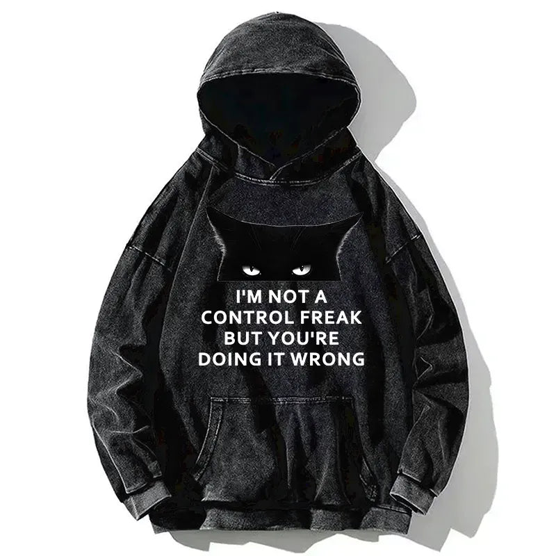 Funny Unisex Hoodie with Japanese Art