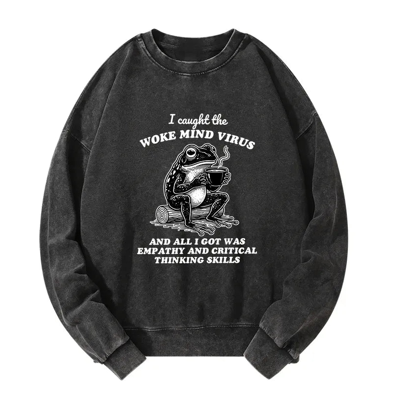Super Soft Frog Sweatshirt for Gift Idea