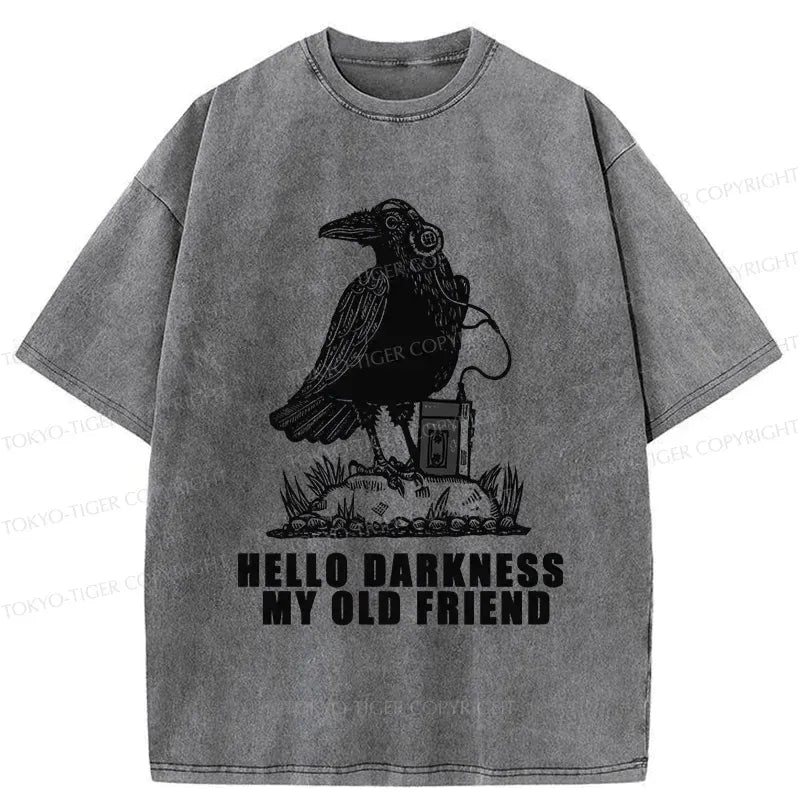 Crows Listening To Music T-Shirt