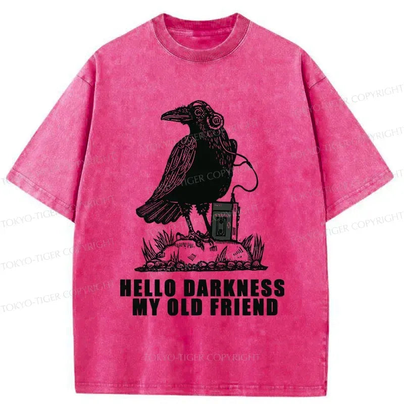 Kyoto-Lion Crows Washed T-Shirt
