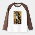Vintage Leopard Raglan Tee for Streetwear