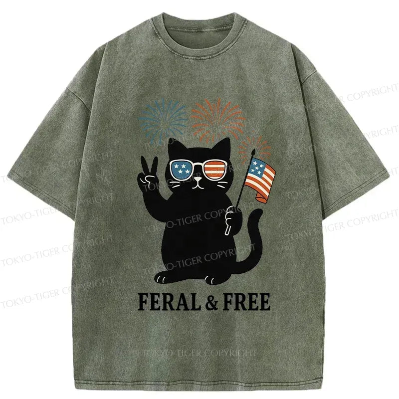 Japanese Cat T-Shirt for Men