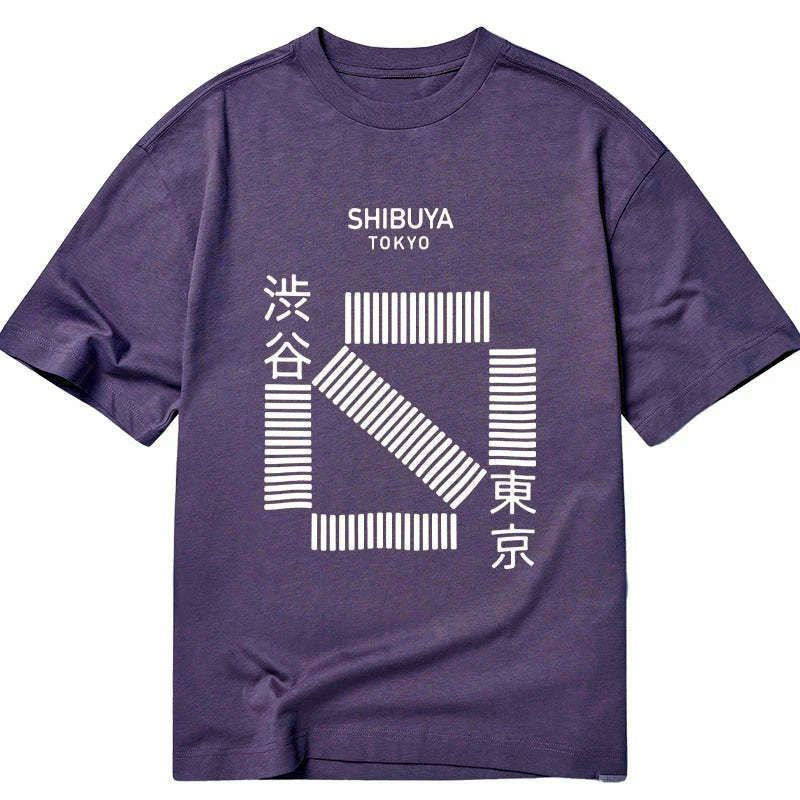 Shibuya crossing unisex tee for vacation