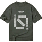 Shibuya crossing unisex tee for vacation