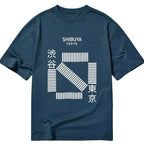 Kyoto-Lion Japanese Shibuya Crossing Classic T-Shirt