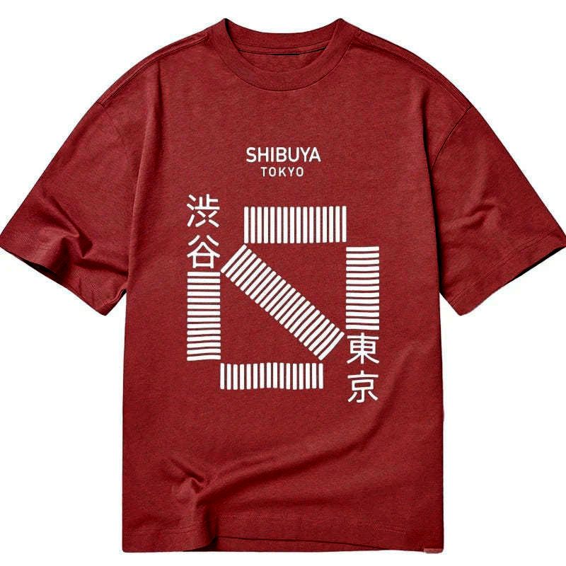 Shibuya crossing unisex tee for vacation