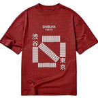 Shibuya crossing unisex tee for vacation