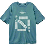 Kyoto-Lion Japanese Shibuya Crossing Classic T-Shirt