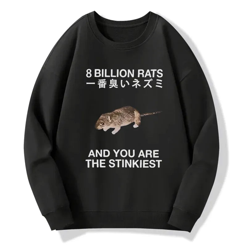 worlds stinkiest rat sweatshirt gift idea
