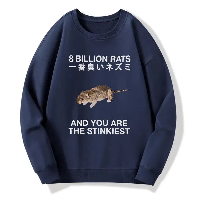 worlds stinkiest rat sweatshirt gift idea