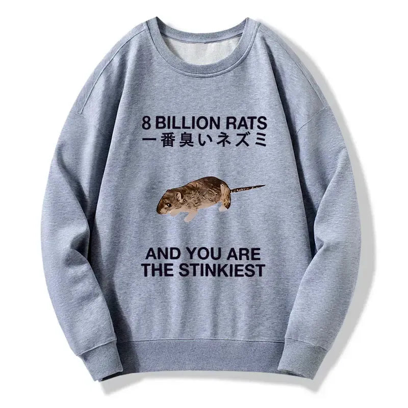 Kyoto-Lion World's Stinkiest Rat Classic Sweatshirt