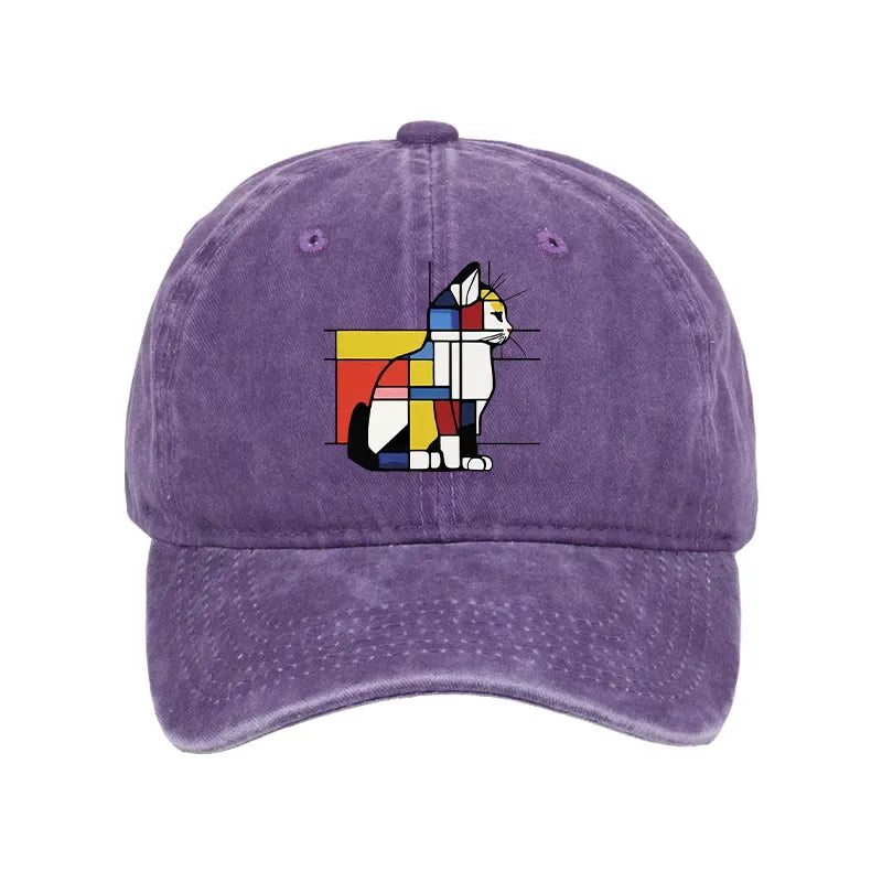 Japanese washed cap for daily wear