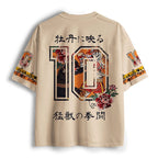 Kyoto-Lion Muay Thai Battle Of Tiger And Black Panther Mesh Jersey