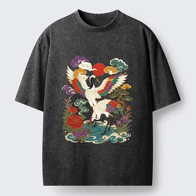 Vintage Japanese T-Shirt for Casual Daily Wear