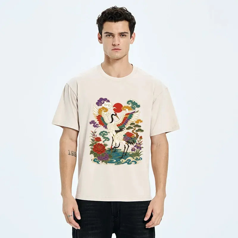 Vintage Japanese T-Shirt for Casual Daily Wear