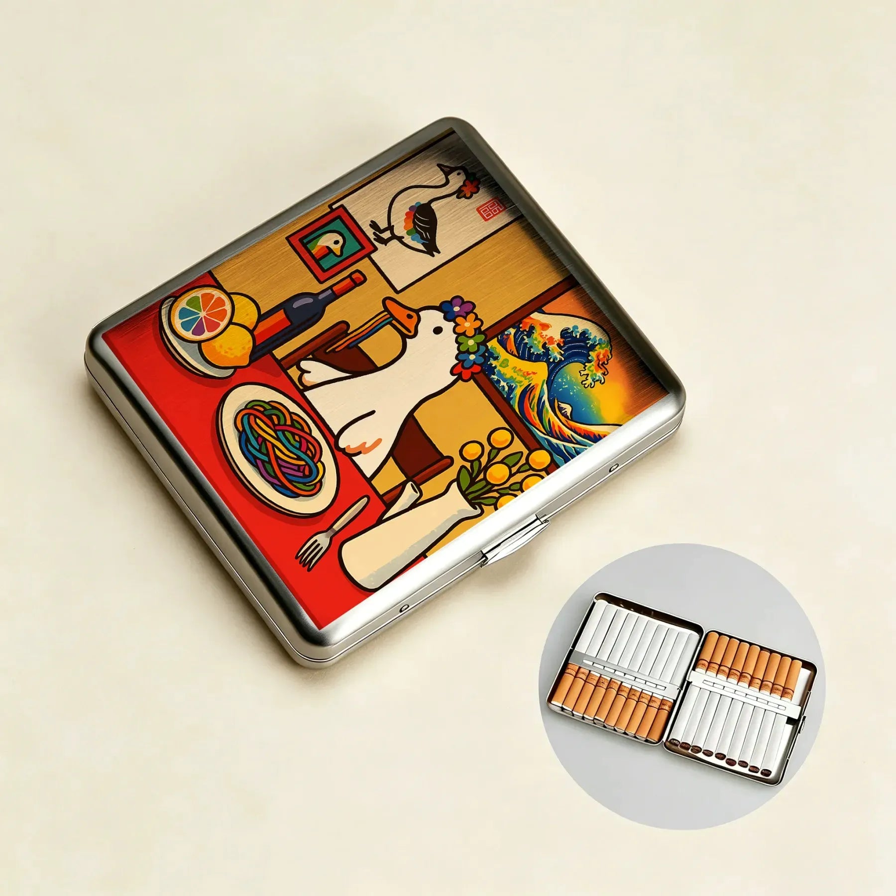 Funny Goose Cigarette Case On Sale