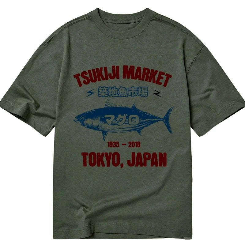 Japanese Classic T-Shirt for Daily Wear