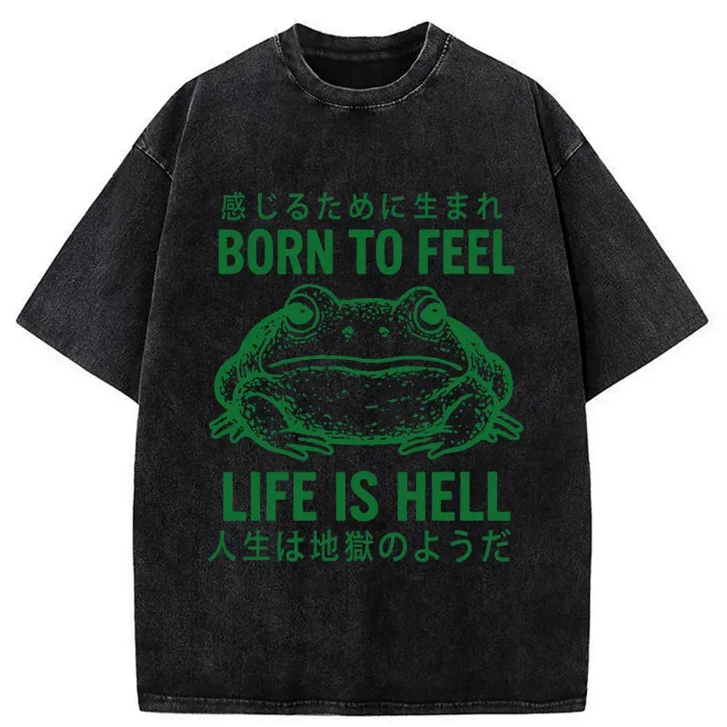 funny frog t-shirt for daily wear