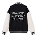 kyoto lion self diagnosed illness funny varsity jacket