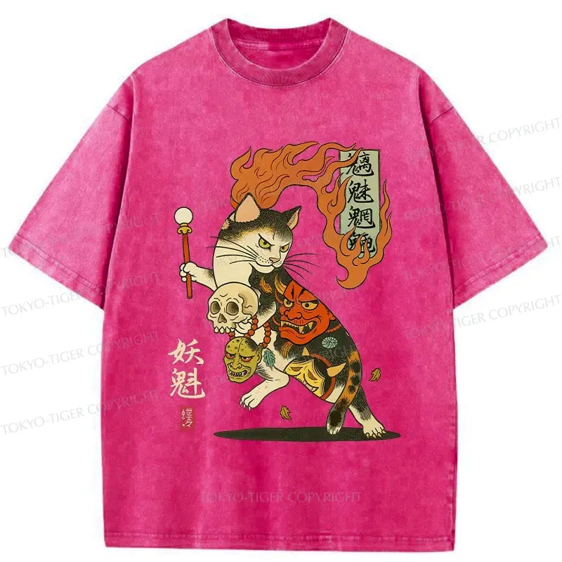 Fiery Spirit Cat Tee Gift Idea