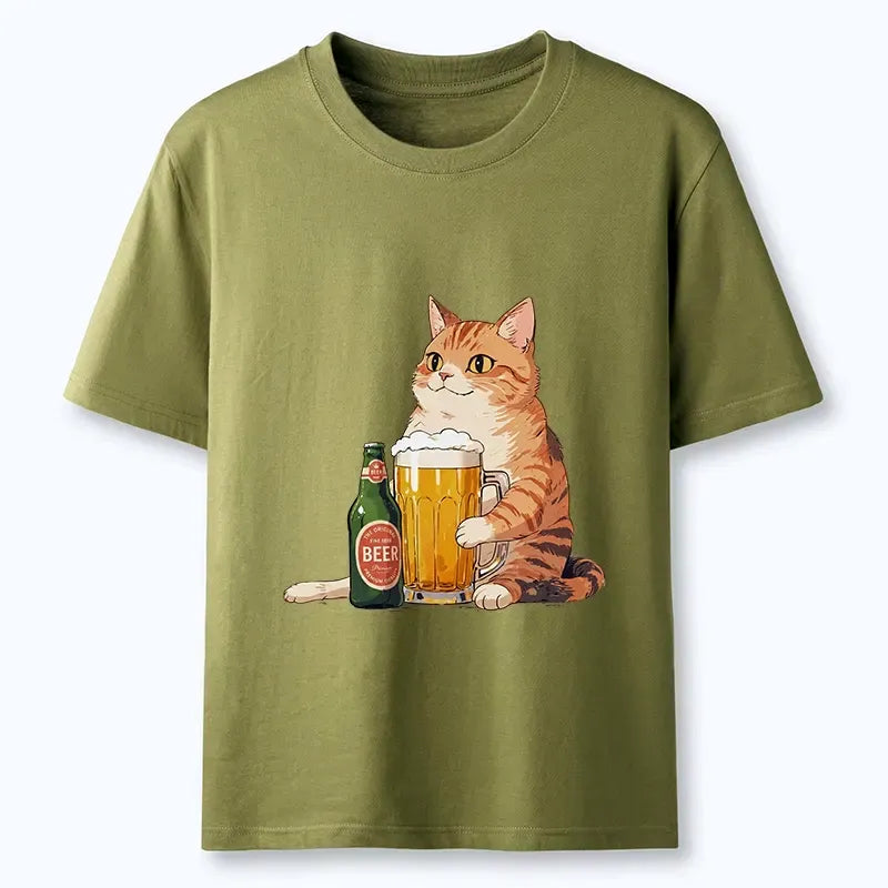 Japanese Vintage Cat After Work Tee