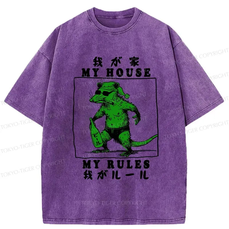 Unisex cotton t-shirt with japanese culture design