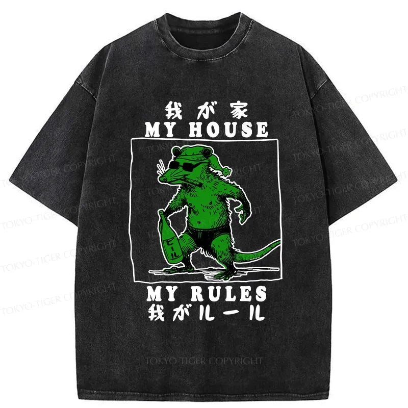 Unisex cotton t-shirt with japanese culture design