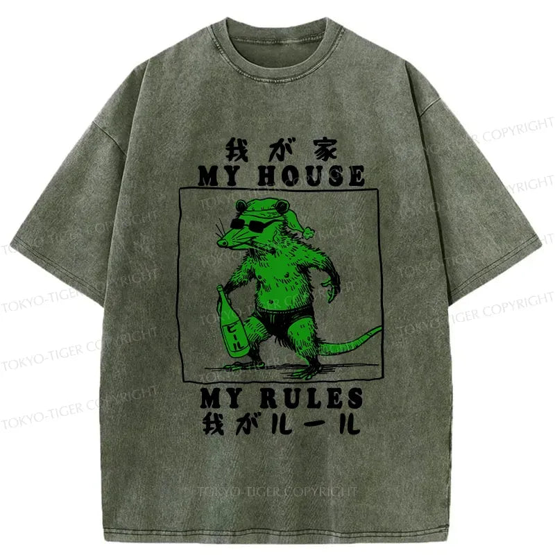 Unisex cotton t-shirt with japanese culture design