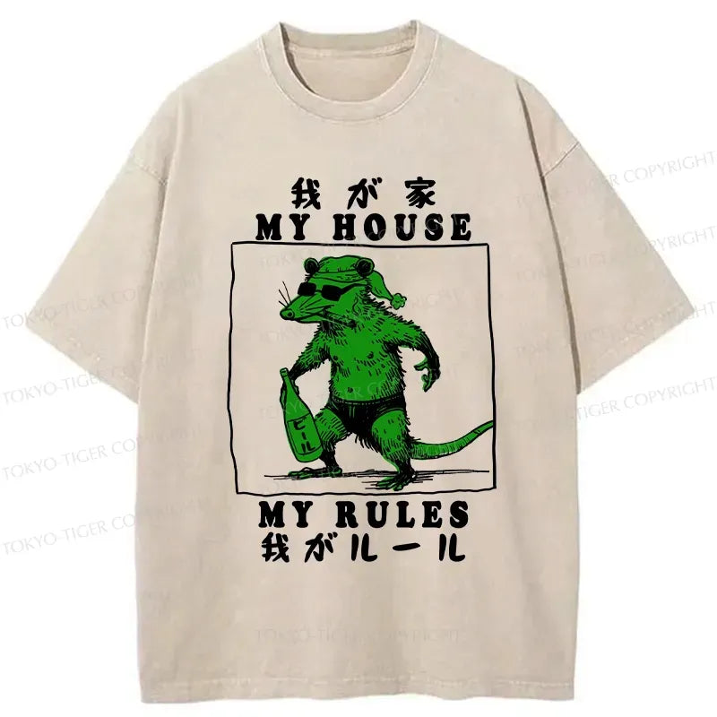 Unisex cotton t-shirt with japanese culture design