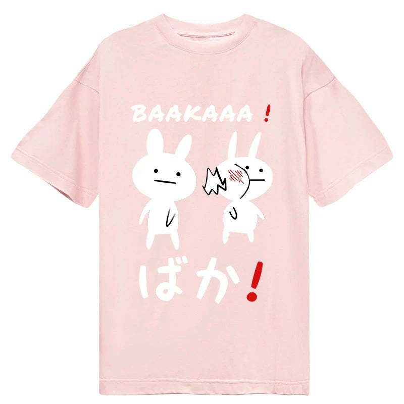 funny baka manga slap tee for daily wear