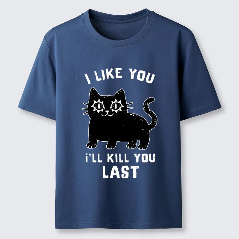 Kyoto-Lion Funny Mischief Cat Meme Classic T-Shirt