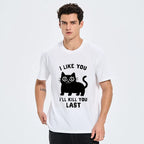 Kyoto-Lion Funny Mischief Cat Meme Classic T-Shirt