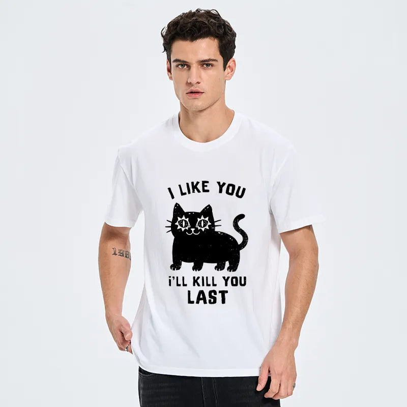 Kyoto-Lion Funny Mischief Cat Meme Classic T-Shirt