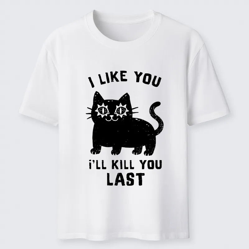 Kyoto-Lion Funny Mischief Cat Meme Classic T-Shirt