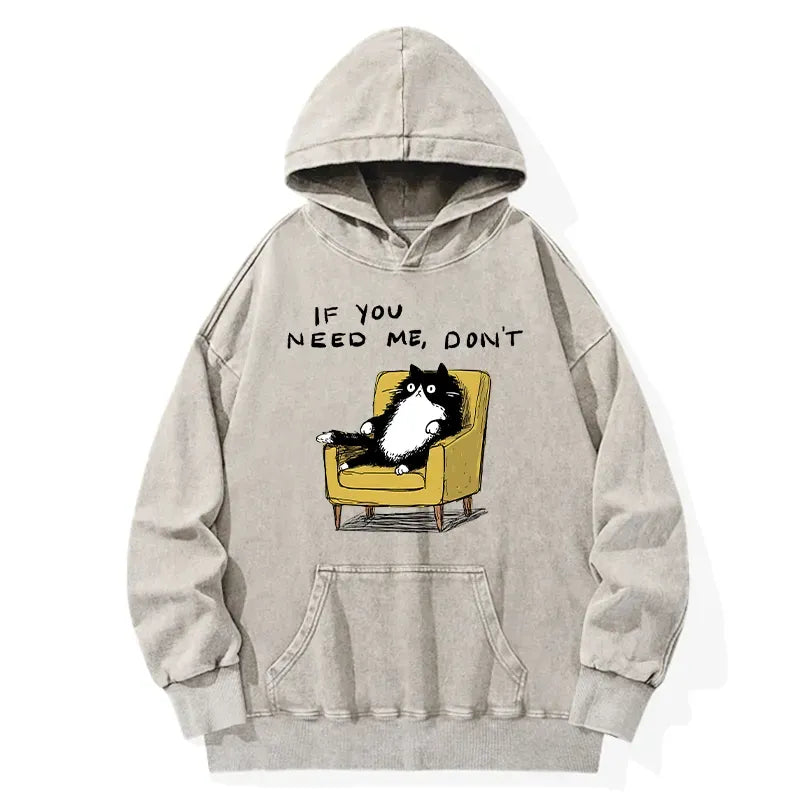 Japanese Cat Hoodie for Streetwear