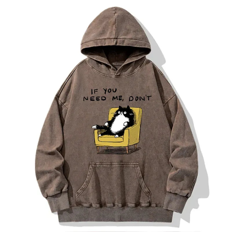 Washed Unisex Hoodie for Daily Wear