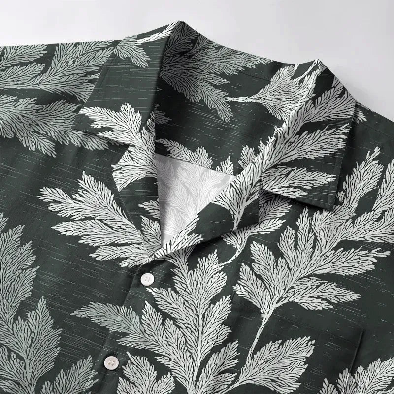 Unisex Cotton Hawaiian Shirt for Streetwear