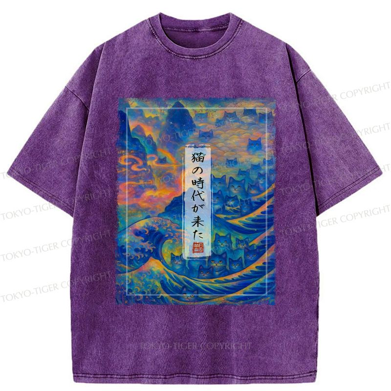japanese time washed unisex t-shirt