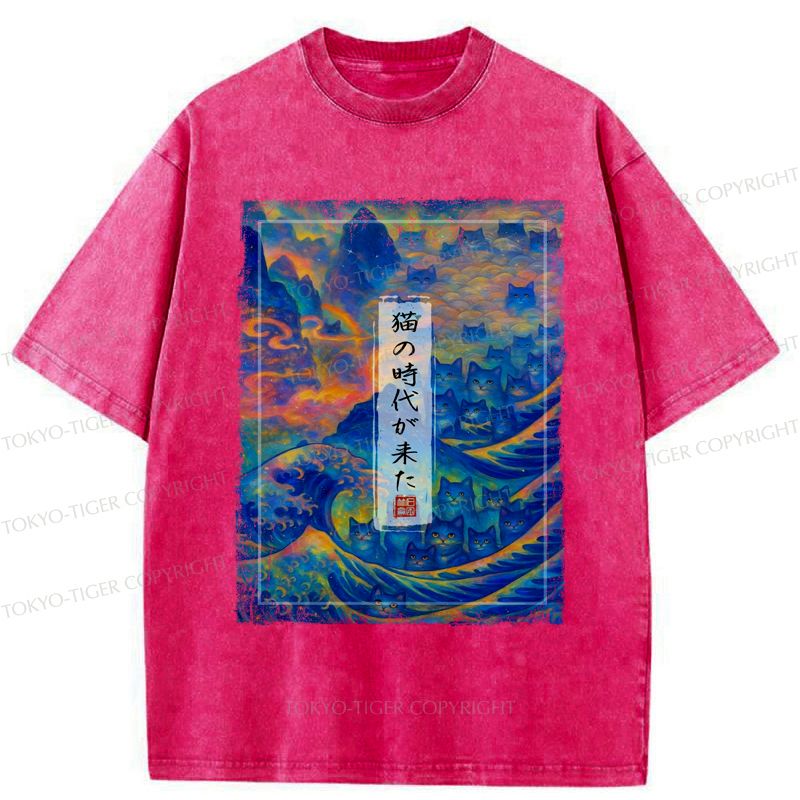 japanese time washed unisex t-shirt