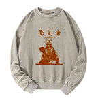 japanese samurai sweatshirt streetwear