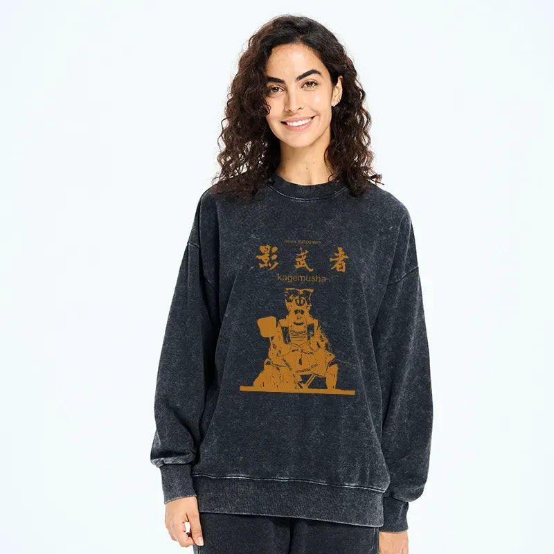 japanese samurai sweatshirt streetwear
