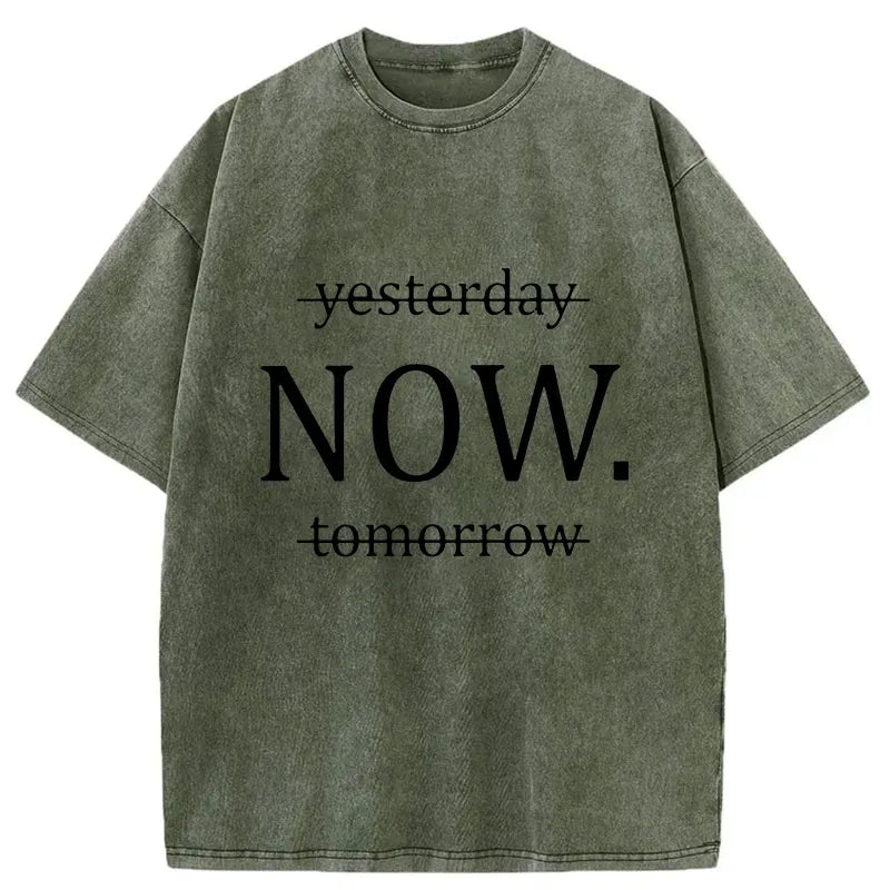 Kyoto Lion Washed T-Shirt for Daily Wear