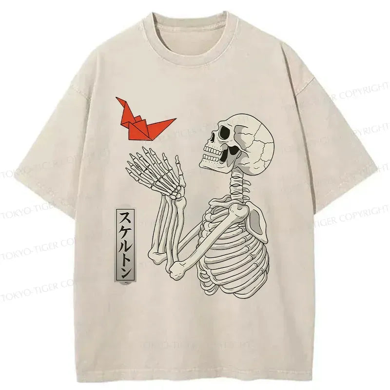 Flying Paper Cranes Unisex T-Shirt
