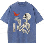 Flying Paper Cranes Unisex T-Shirt