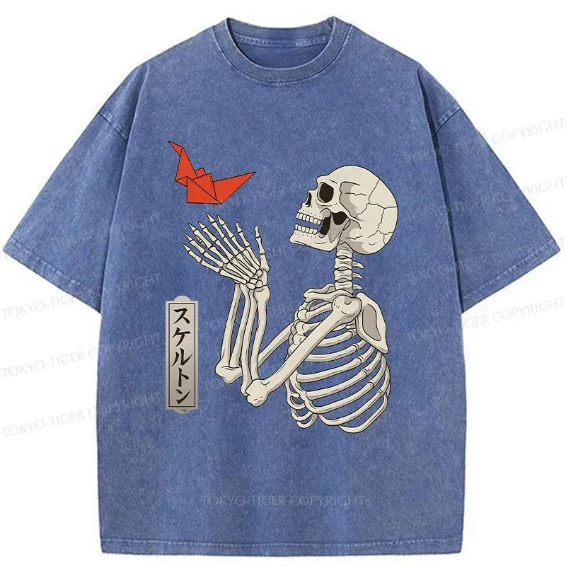 Flying Paper Cranes Unisex T-Shirt
