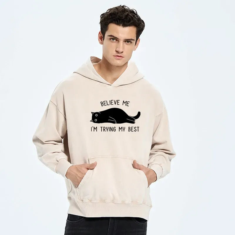 Kyoto Lion funny nap hoodie gift idea