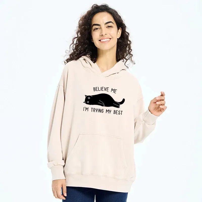 Kyoto-Lion When Life Is Hard Nap First Washed Hoodie
