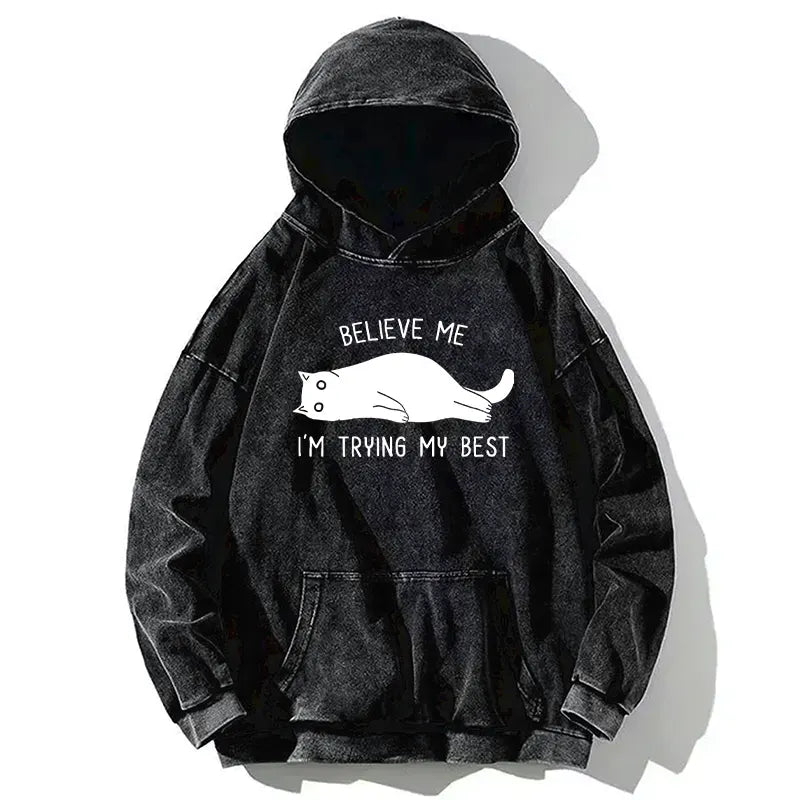 Kyoto-Lion When Life Is Hard Nap First Washed Hoodie