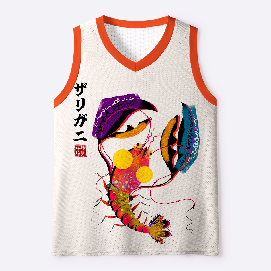 Kyoto lion sea creature tank top